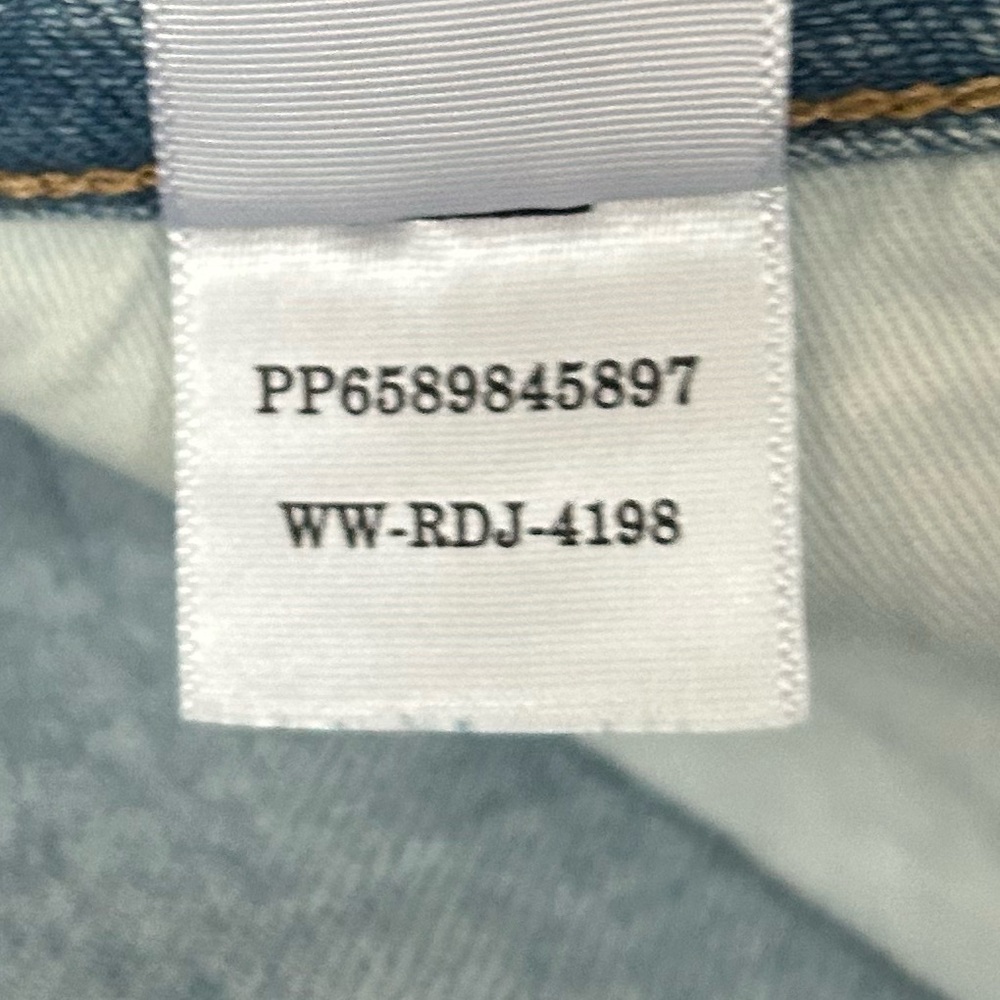NWOT EVERLANE Curvy 90s Cheeky Straight Jean Light Wash Organic Size 27 Ankle - Picture 16 of 16